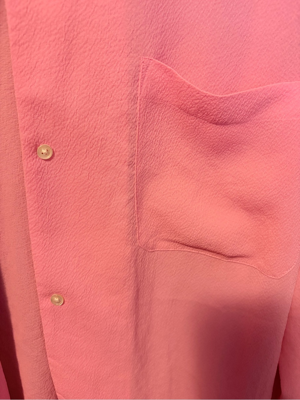 Wilfred Open-Front Pink Button-Down - Picture 3 of 4